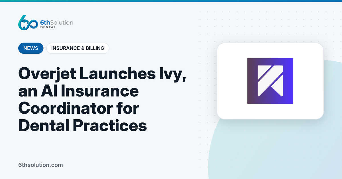 Overjet Ivy AI insurance coordinator launch news